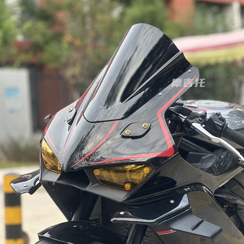 适用凯越450RR改装后视镜堵头盖移除 铝合金装饰盖配件