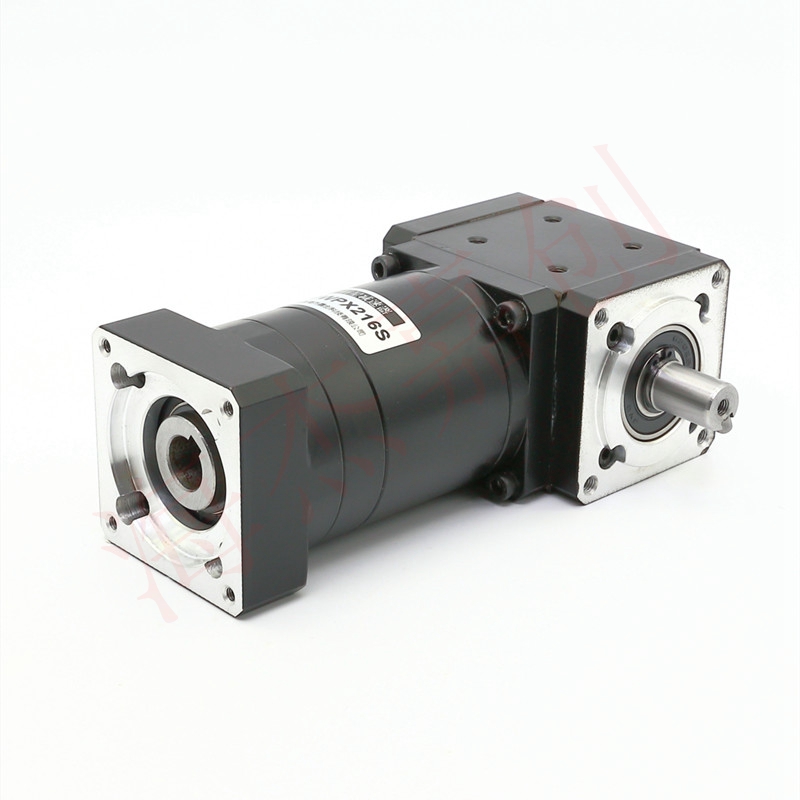 T型双出轴伺服步进无刷电机换向器直角转向齿轮箱90度行星减速机