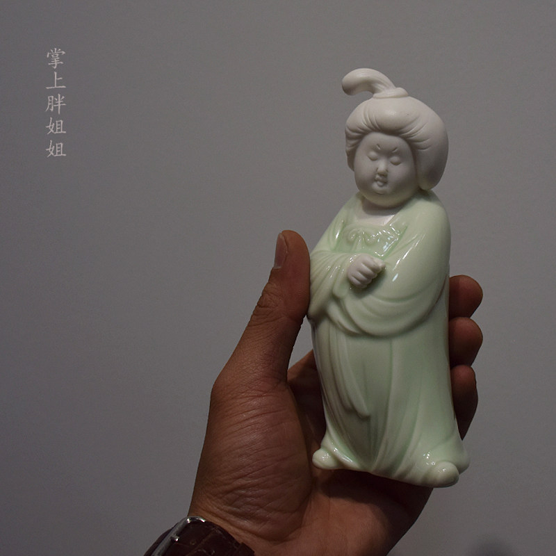 创意陶瓷古典仕女摆件玄关禅意家居饰品客厅书房香插插香座工艺品,家居饰品,装饰摆件,淘宝优惠券,粉丝福利购,淘宝优惠卷