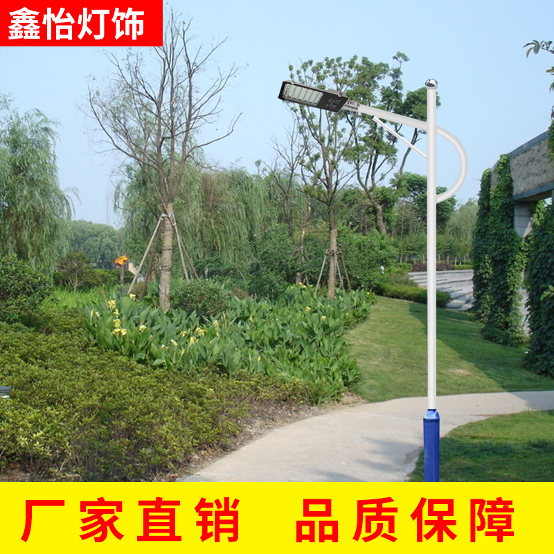 LED路灯杆子户外灯小区防水220V高杆新农村超亮3/4/6/8/10米