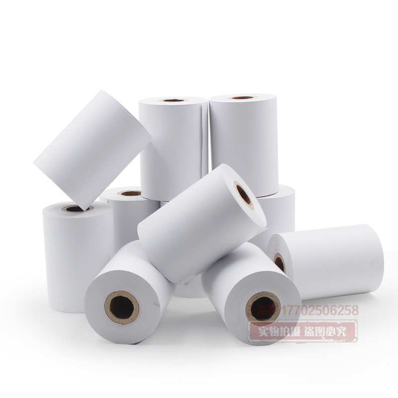 80x60热敏收银纸打印卷纸80*60厨房点菜宝80mm排队机打印纸
