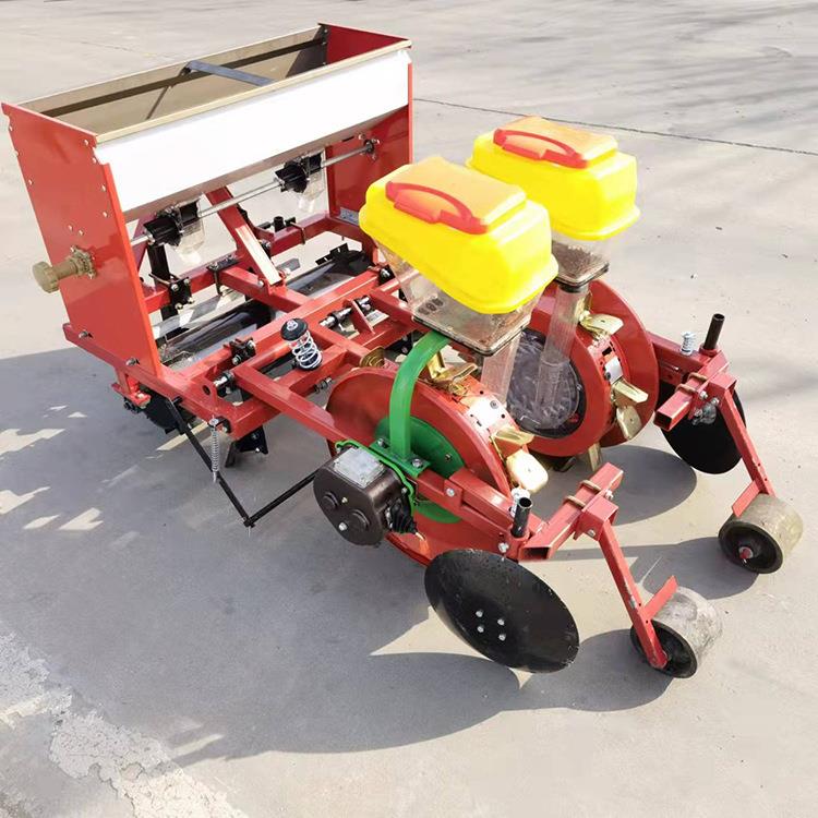 秋裤播种机甜玉米点播机膜上毛豆点播机秋葵油葵种植机花生点播机