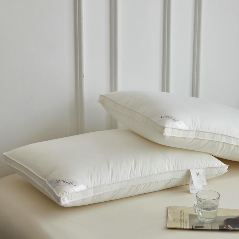 格伦伊格尔斯酒店总统枕头枕芯全棉护颈单人成人家用舒适白鹅绒枕