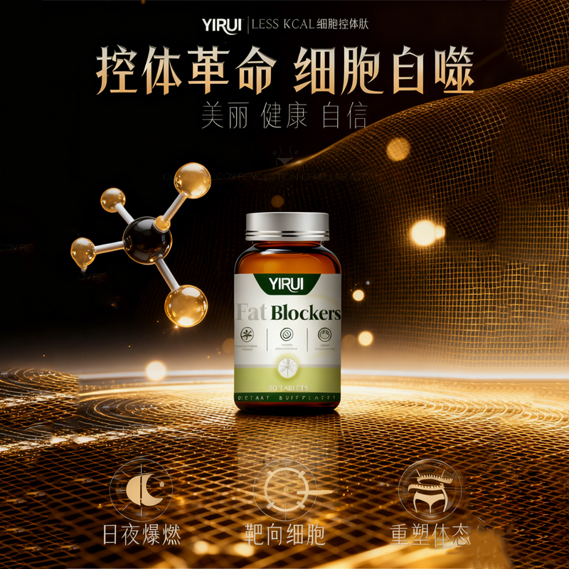 YIRUI益瑞阻断片藤黄果纤体素白芸豆EGCG身材管理美国进口代谢
