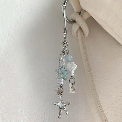 本命年手机链轻奢小众精致高级感马年手机链【大海的礼物】海星ccd挂绳手作串珠自制少女心ins手机链咕本挂件