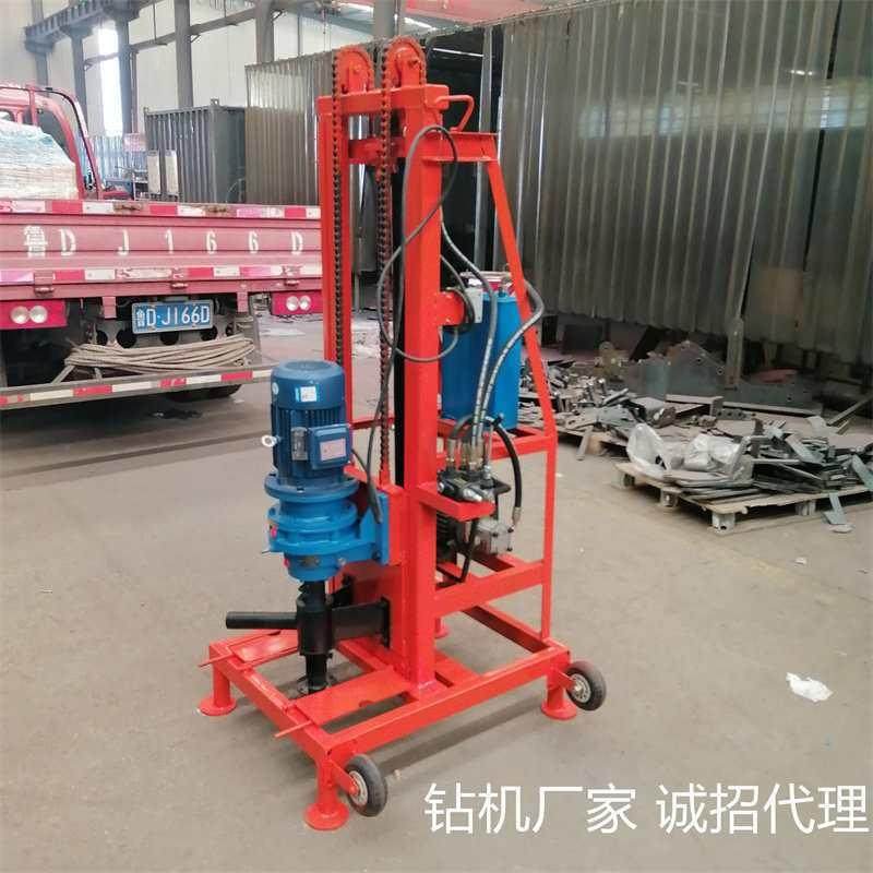 百米电动液压打井机 迷你双链条升降打井设备 用灌溉钻井机,农机/农具/农膜,林业机械,淘宝优惠券,粉丝福利购,淘宝优惠卷