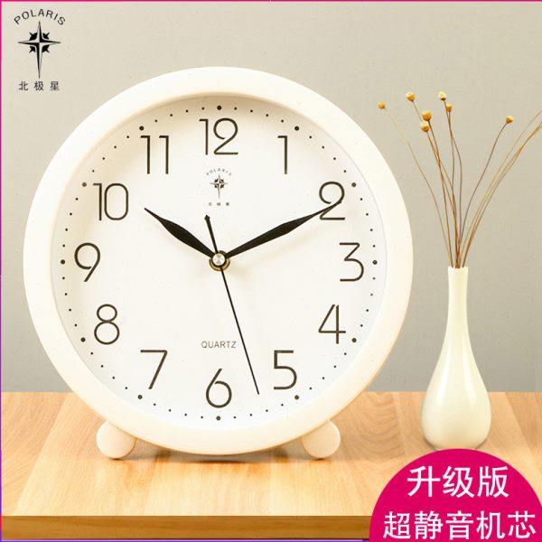钟表摆件个性创意时钟家用台式客厅卧室静音桌面台钟现代简约座钟,家居饰品,台钟/闹钟,淘宝优惠券,粉丝福利购,淘宝优惠卷