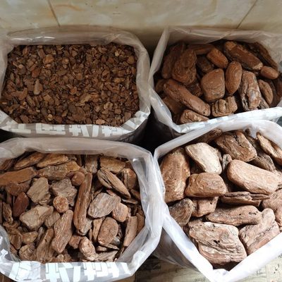 厂家直供发酵打磨马尾松松树皮抛光松鳞兰花铁皮石斛栽培种植基质