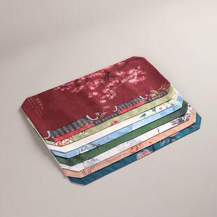 干泡茶席防水茶席垫子中国风隔热茶桌垫布禅意桌旗茶垫茶壶垫茶巾