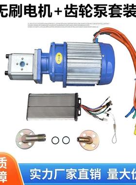 无刷动力单元48V60V72改装电动堆高机堆高机直插式液压齿轮泵直流
