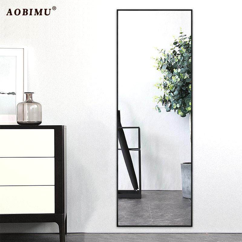 实木北欧风穿衣镜壁挂镜子贴墙全身镜家用客厅挂墙大试衣镜落地镜,住宅家具,穿衣镜,淘宝优惠券,粉丝福利购,淘宝优惠卷