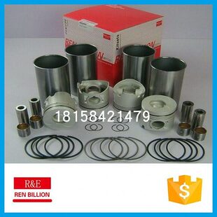 庆铃套0缸国4K套缸组件五十铃P套60货车环三T活塞H1C活塞-四配销