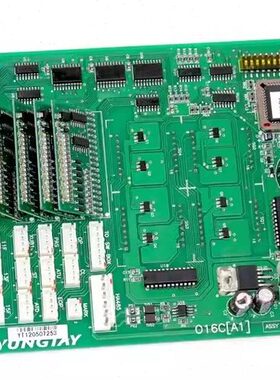 CA17)轿厢通讯07D电梯永大内0显示板板板16通讯C(O640轿大D16永