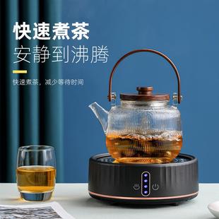 加厚耐高温玻璃煮茶壶家用大容量泡茶壶蒸煮双用提梁壶电陶炉专用
