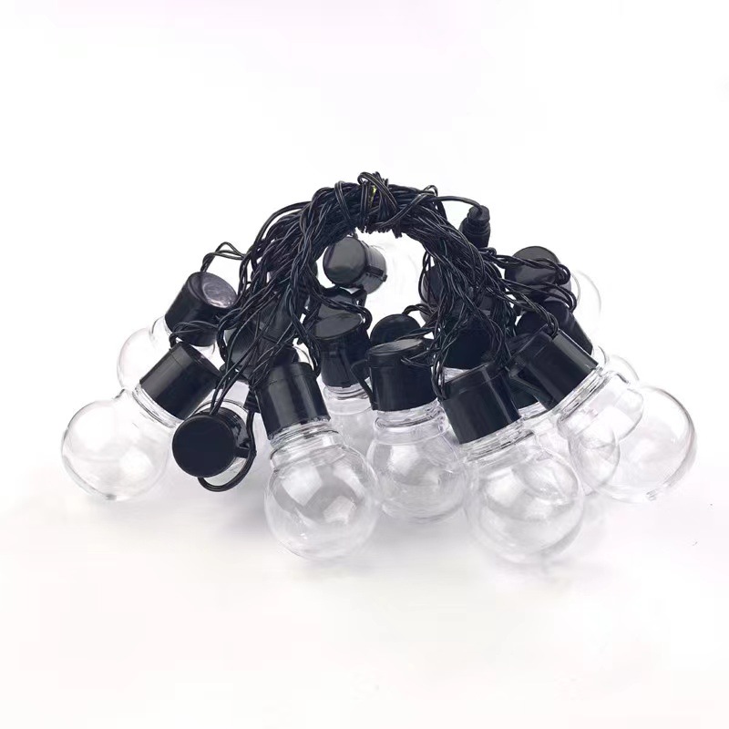 户外露营氛围灯大圆球灯串led彩灯带天幕帐篷装饰灯野营电池款usb