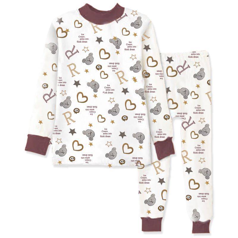 儿童秋衣内衣套装纯棉男孩女童全棉秋裤薄款宝宝中大童高领棉毛衫,童装/婴儿装/亲子装,内衣套装,淘宝优惠券,粉丝福利购,淘宝优惠卷