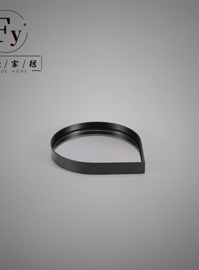 新款工艺品简约现代几何金属镜z面托盘餐桌样板房摆件家居软装摆