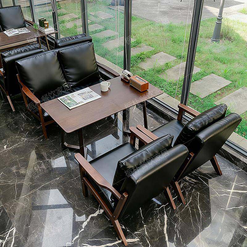 咖啡厅桌椅组合酒店大堂休闲前台洽谈接待沙发卡座酒吧奶茶店椅子,商业/办公家具,沙发,淘宝优惠券,粉丝福利购,淘宝优惠卷