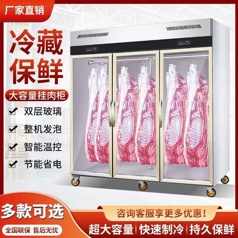 挂肉柜商用大容量保鲜柜鲜肉冷冻柜牛羊肉立式冰柜鲜肉排酸展示柜