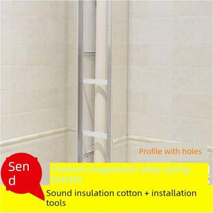 包括下水管道装修厨房浴室阳台堵管瓷砖支架新型材料隔音护板