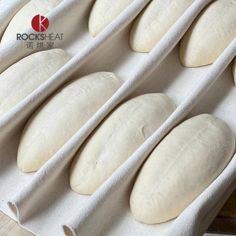 ROCKSHEAT面 面包团发酵布法棍欧包醒发布烘焙全棉保湿帆布模烘工