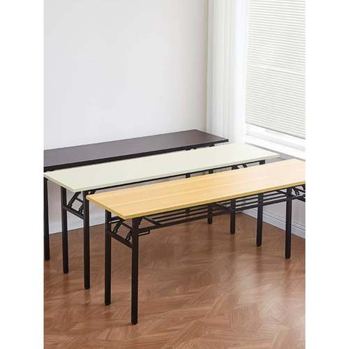 简易折叠桌子培训桌长方形户外便携学习书桌会议长条桌餐桌可折叠
