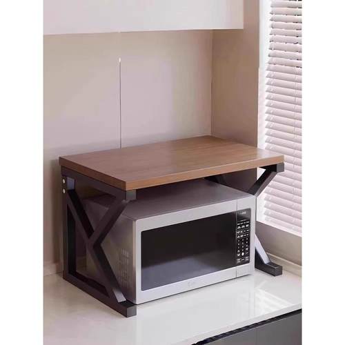 微波炉置物架厨房多功能台面烤箱架子家用电饭煲专用多层收纳支架