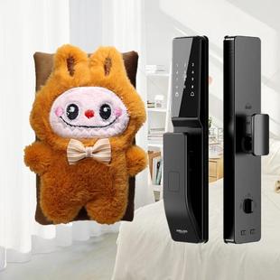 智能锁密码指纹锁门把手套入户防盗门锁方形把手防撞防静电保暖套