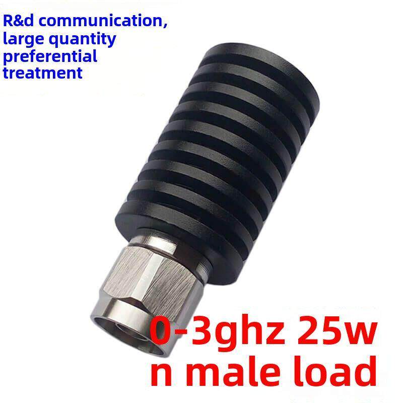 现货出售！公头25W N型假负载,射频同轴负载 频率DC-3Ghz 50欧姆