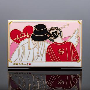 马嘉祺丁程鑫周边金属徽章时代少年团同款手办痛包挂件摆件立牌女