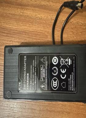 KTC M27P20显示器电源配接器线24V10A大口带针SOY-2401000-244-B