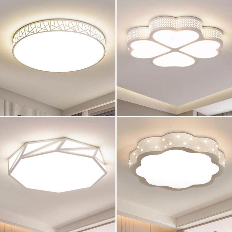 卧室灯四叶草网红云朵灯女孩儿童房吸顶灯简约现代主卧室房间灯具,家装灯饰光源,餐厅/卧室/书房吸顶灯,淘宝优惠券,粉丝福利购,淘宝优惠卷