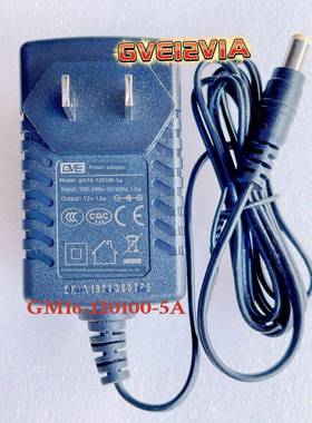 12V1A电源适配器GM16-120100-5A变压器线路由水机220V转12V