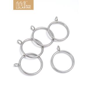 304不锈钢闭口窗帘环扣环圈罗马圈窗帘挂钩配件浴帘挂环