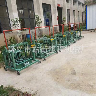 Hollow brick machine空心砖面包砖生产机水泥制砖机家用实心砖机