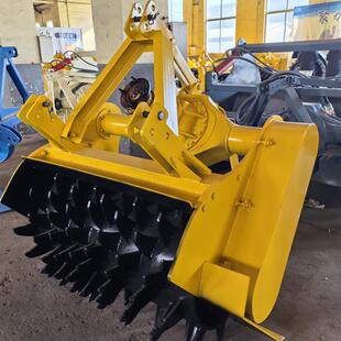 木墩树根粉碎机 干鲜树枝打碎机 拖拉机带动树干破碎机