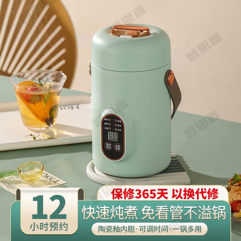 电煮锅迷你炖煮锅便携电汤煲饭家用煲粥专用学生宿舍一体电炖火锅