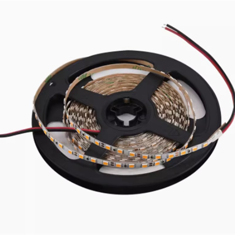 12v24v灯带窄版5mm超亮超薄led灯箱广告柜台沙盘模型不防水软灯条