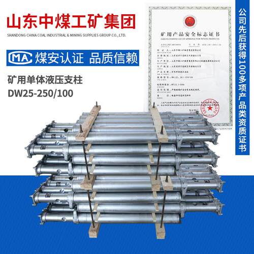 DW25-250/100单体液压支柱型号特征出售各种单体液压支柱