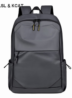 CAVLSLKCAT双肩包男士背包商务休闲笔记本电脑包书包大容量旅行包