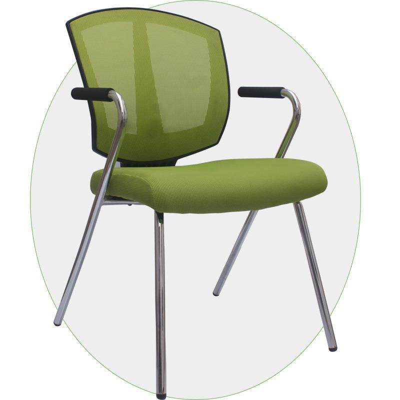 四脚会议椅培训室椅移动升降转椅职员小班椅工作电脑椅休闲椅