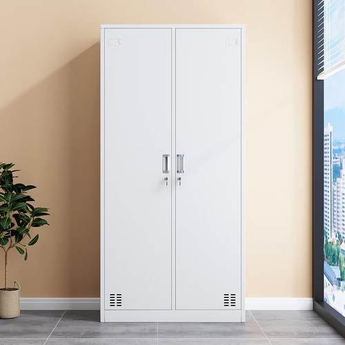 钢制更衣柜员工储物柜六门宿舍衣柜带锁铁皮柜存放柜鞋柜加厚收纳