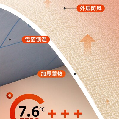 室内保温防寒墙贴加厚内墙保暖墙板保温层墙壁墙体墙面保温板自粘