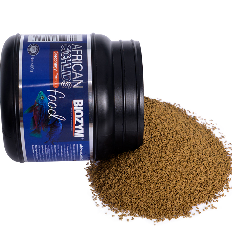 百因美观赏鱼粮慈鲷饲料三湖鱼饲料鱼食马鲷鱼粮鱼饲料素食肉食粮