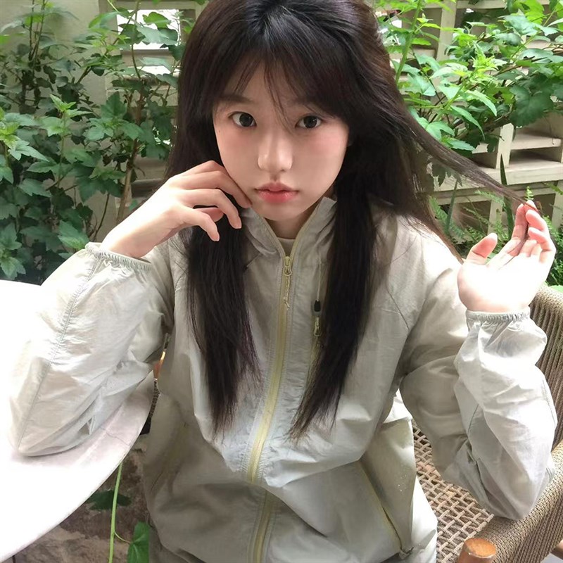 日系轻薄透气防晒衣女夏2025新款户外休闲小个子凉感连帽防晒服潮