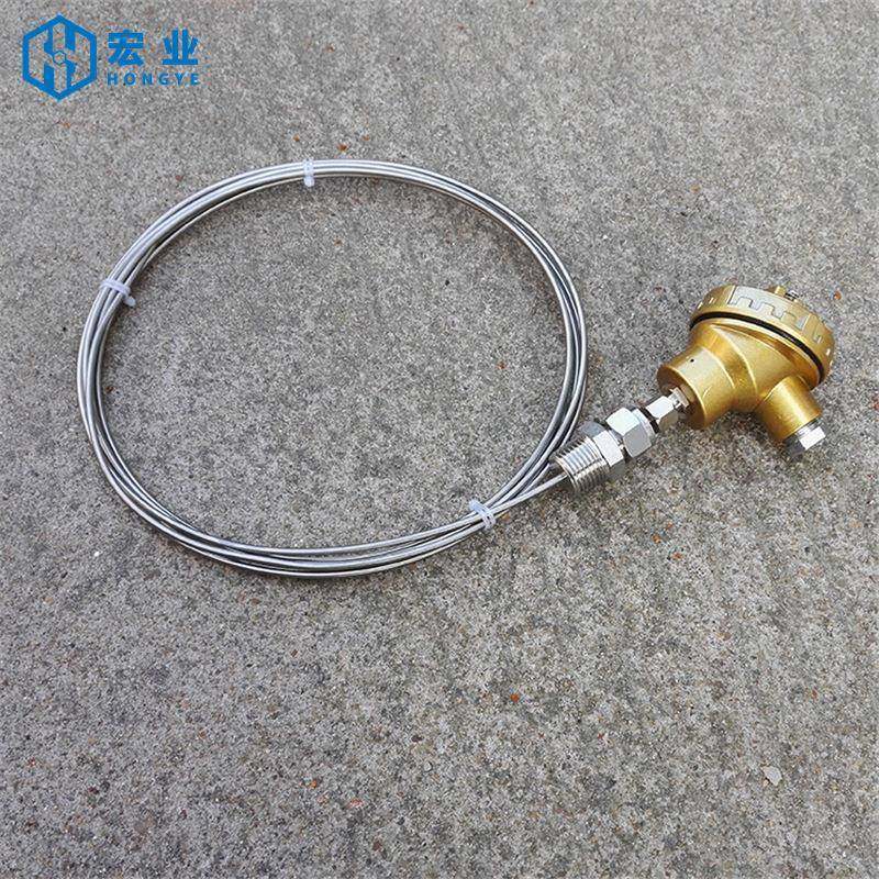 供应WRNK-331K型活动卡套螺纹铠装热电偶WZPK-331PT100热电阻