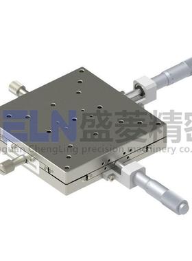 精密XY直线滚珠超薄型LBY100-CB/LB/RB手动位移平台XYSSG100-A/CR