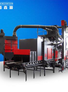 Q69辊道通过式抛丸清理机规格齐全欢迎咨询选购钢丸去锈喷砂