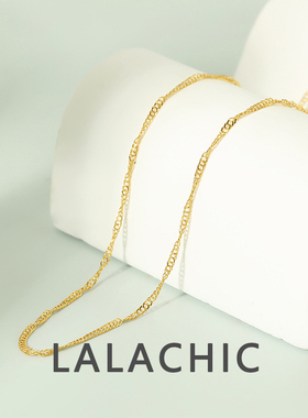 S925纯银项链水波链轻奢高级感女设计爆款毛衣链百搭时尚配饰