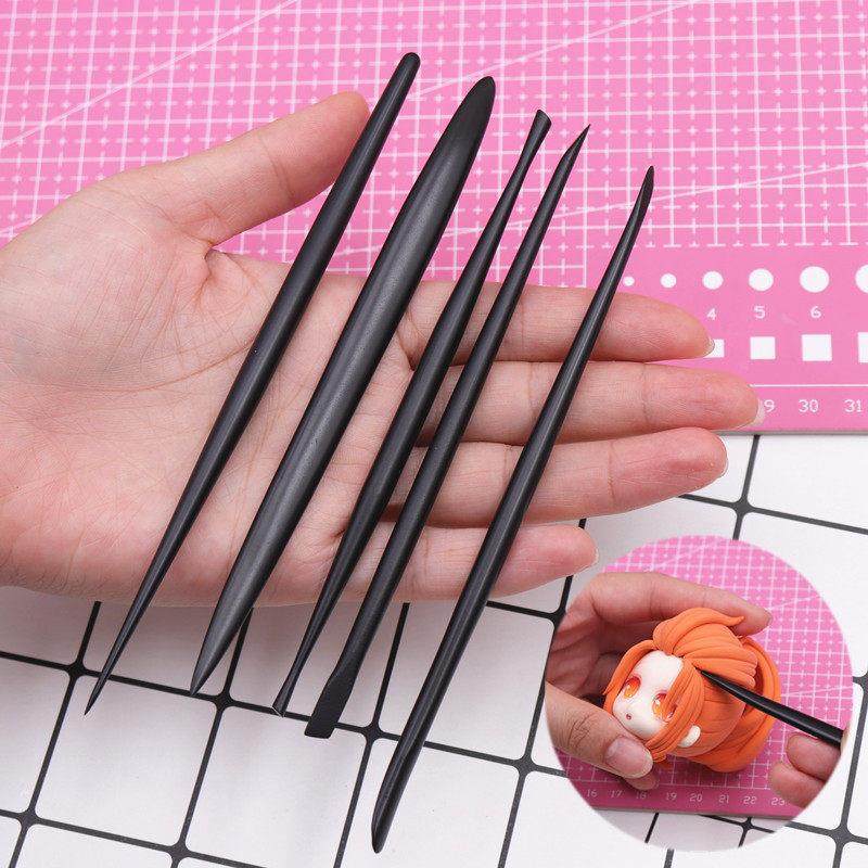 超轻粘土黑色金属雕塑工具泥塑刀软陶石粉粘土精雕油泥塑型精钢刀,玩具/童车/益智/积木/模型,粘土/超轻粘土,淘宝优惠券,粉丝福利购,淘宝优惠卷